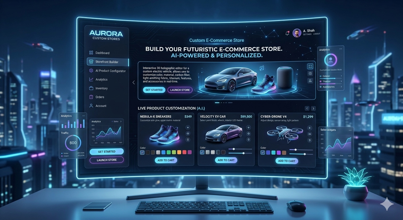 Custom E-Commerce Store